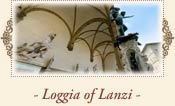 The Loggia of Lanzi, also called the Loggia della Signoria, Florence Italy