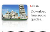 Audioguides - Audio guides about Pisa, download free audio book of Pisa, Podcast for iPod or MP3, Italy guide