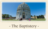 The Baptistery, Pisa Italy