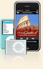 Audio guide di Roma per iPod