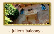 Juliet's balcony, Verona Italy