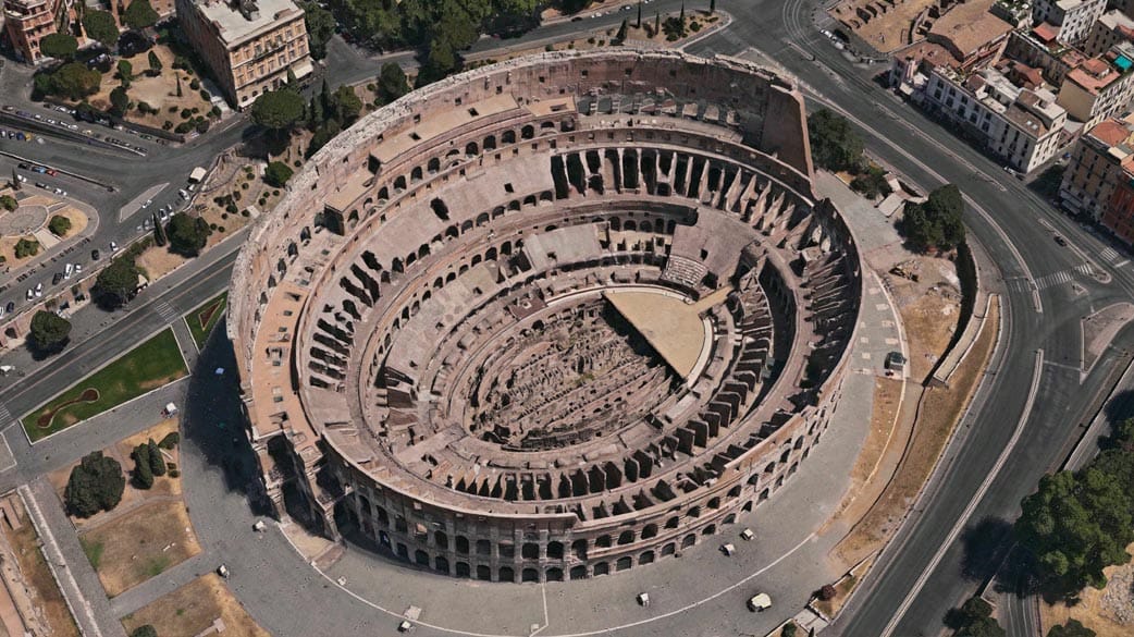 Roman Colosseum 3D after