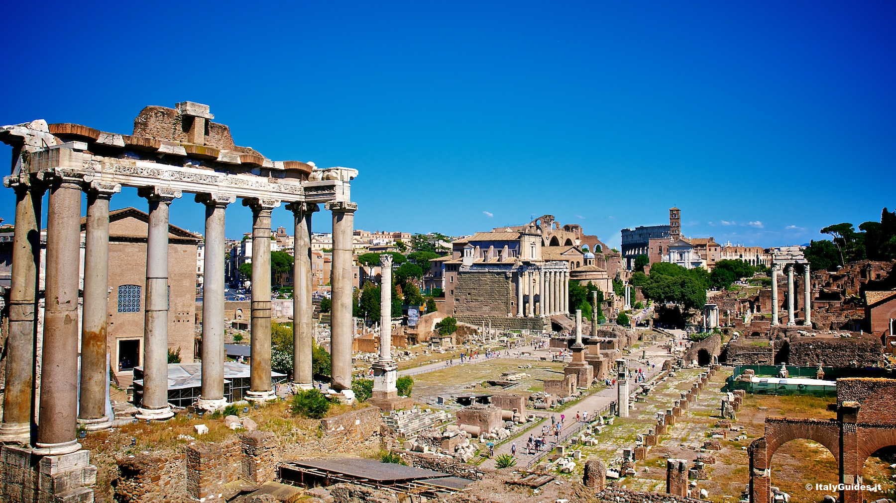 Pictures of the Roman Forum, Rome Italy - ItalyGuides.it