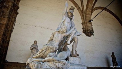 Signoria Square: The Rape of Polyxena