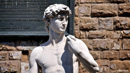 Signoria Square: Michelangelo's David