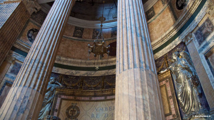 The Pantheon: Tomb of King Humbert I and Margherita Savoia