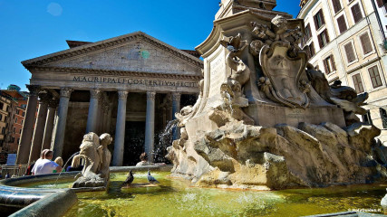The Pantheon: Piazza della Rotonda