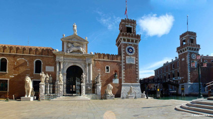 Streets and alleys: Arsenal of Venice