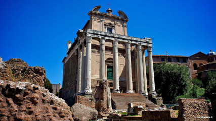 The Roman Forum: Temple of Antoninus and Faustina