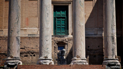 The Roman Forum: Temple of Antoninus and Faustina