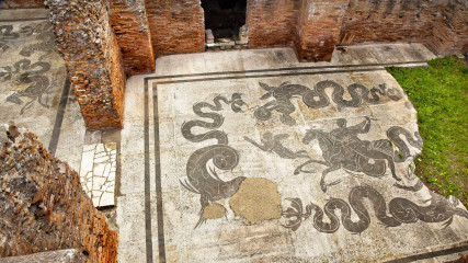Ancient Ostia: Baths of Neptune