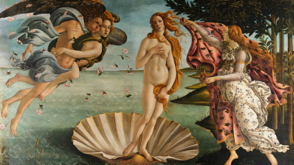 Galleria degli Uffizi: Nascita di Venere - Botticelli
						