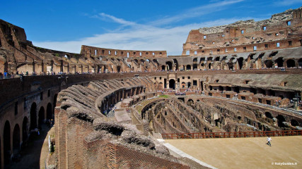Colosseo: L'arena