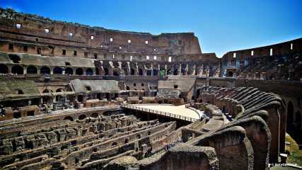 Colosseo: L'arena
