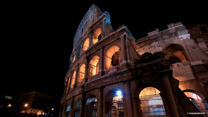 Colosseo: Il Colosseo di notte