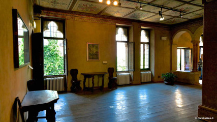 Verona: Interno della casa di Giulietta