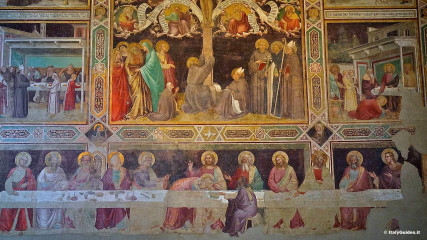 Basilica of Santa Croce: Basilica of Santa Croce - frescos
