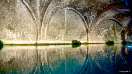 Siena: Fountain of Fontebranda - interior