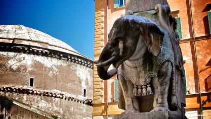 Piazza della Minerva: Piazza della Minerva, Obelisco, Elefante del Bernini