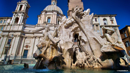 Piazza Navona: Fountain of the Four Rivers