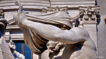 Piazza Navona: Fountain of the Four Rivers - Nile