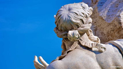 Piazza Navona: Fountain of the Four Rivers - Danube