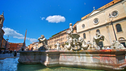 Piazza Navona: Fountain of the Moor