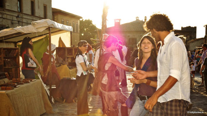 Monteriggioni: Medieval festival in Monteriggioni