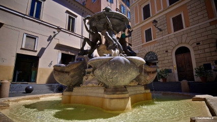 Fontana delle Tartarughe: Fontana delle Tartarughe, in Piazza Mattei