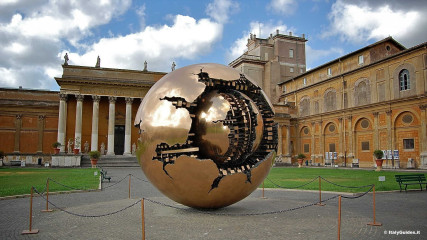 Vatican Museums: Arnaldo Pomodoro - "Sphere with Sphere"