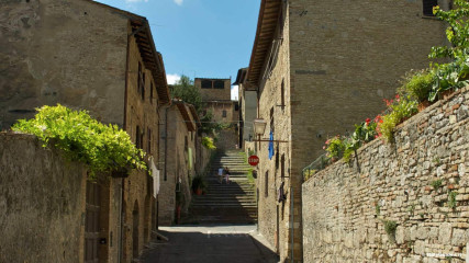 San Gimignano: San Gimignano alley