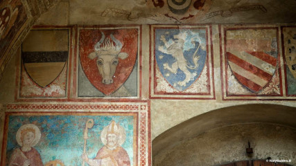 San Gimignano: Palazzo Nuovo del Podestà: courtyard