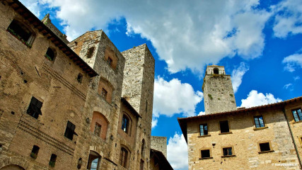 San Gimignano: Piazza della Cisterna