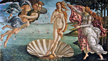 Uffizi: "Nascita di Venere" di Botticelli