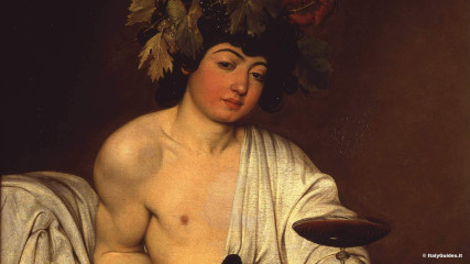 Uffizi: "Bacco" di Caravaggio