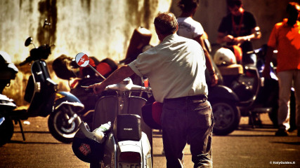 Aventine: Vintage Vespa scooter