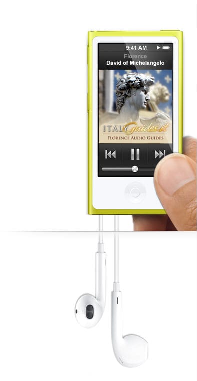 Audioguide in mp3