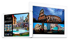 Travel guides apps of Italy for iPad