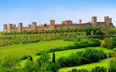 Travel guide toMonteriggioni, Italy