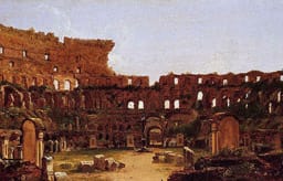 Interior of the Colosseum, Rome (1832) by Thomas Cole