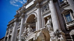 tourist attraction map in rome