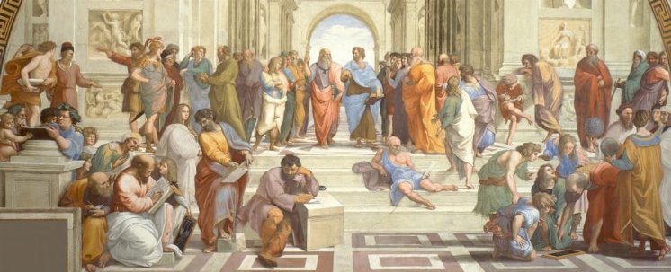 Scuola di Atene: Stanze di Raffaello,  Musei Vaticani