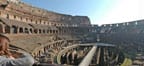 Inside Colosseum: the Arena, Rome Italy