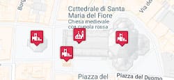 Map of Florence, Florence