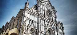 Basilica of Santa Croce: exterior, Florence Italy