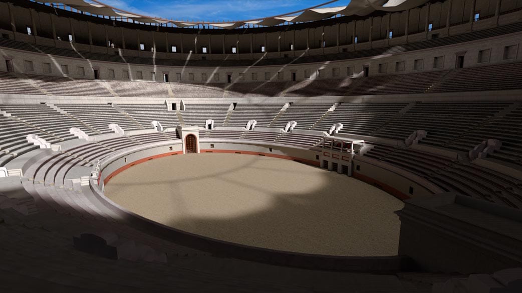 Roman Colosseum 3D before